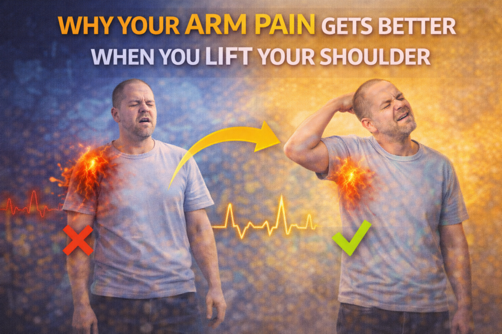 Why Your Arm Pain Gets Better When You Lift Your Shoulder (The Clue I Missed for Years)